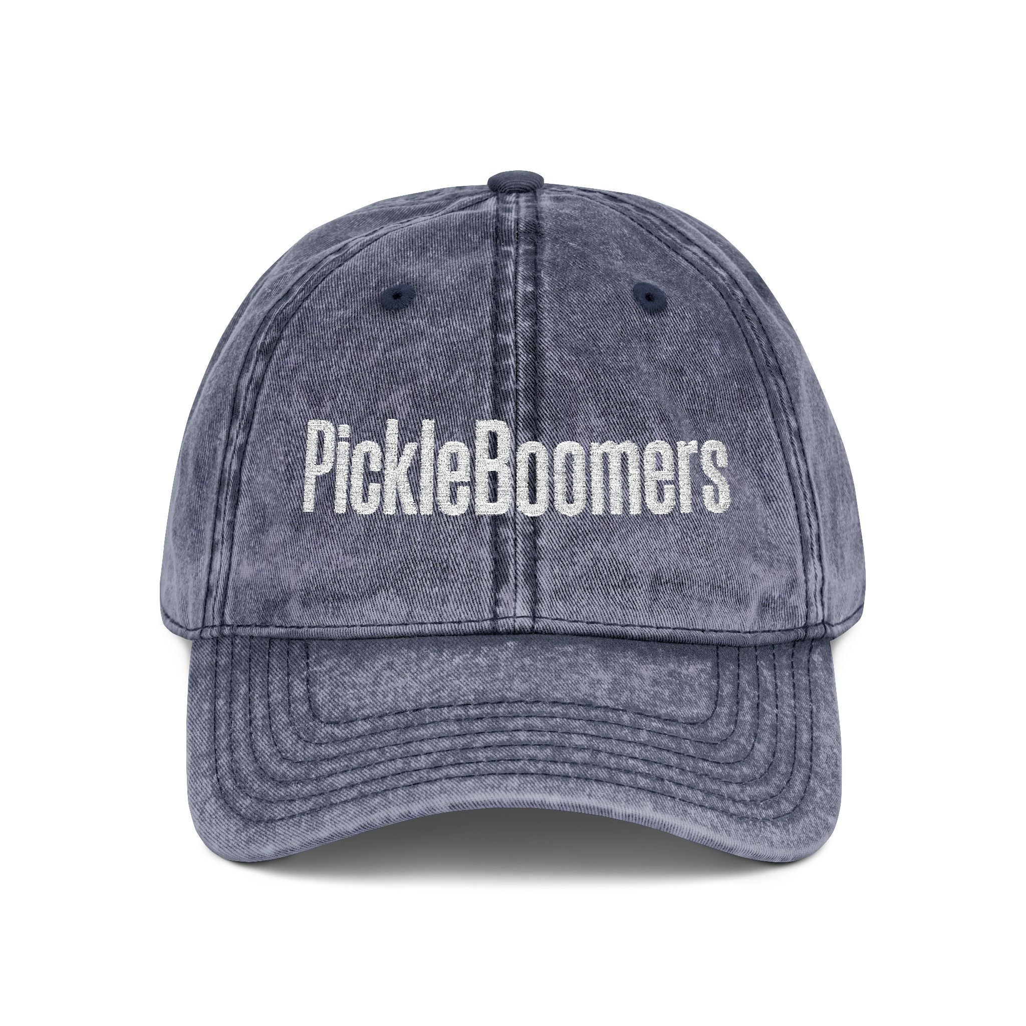 PICKLEBOOMERS™ - Embroidered Logo Cap