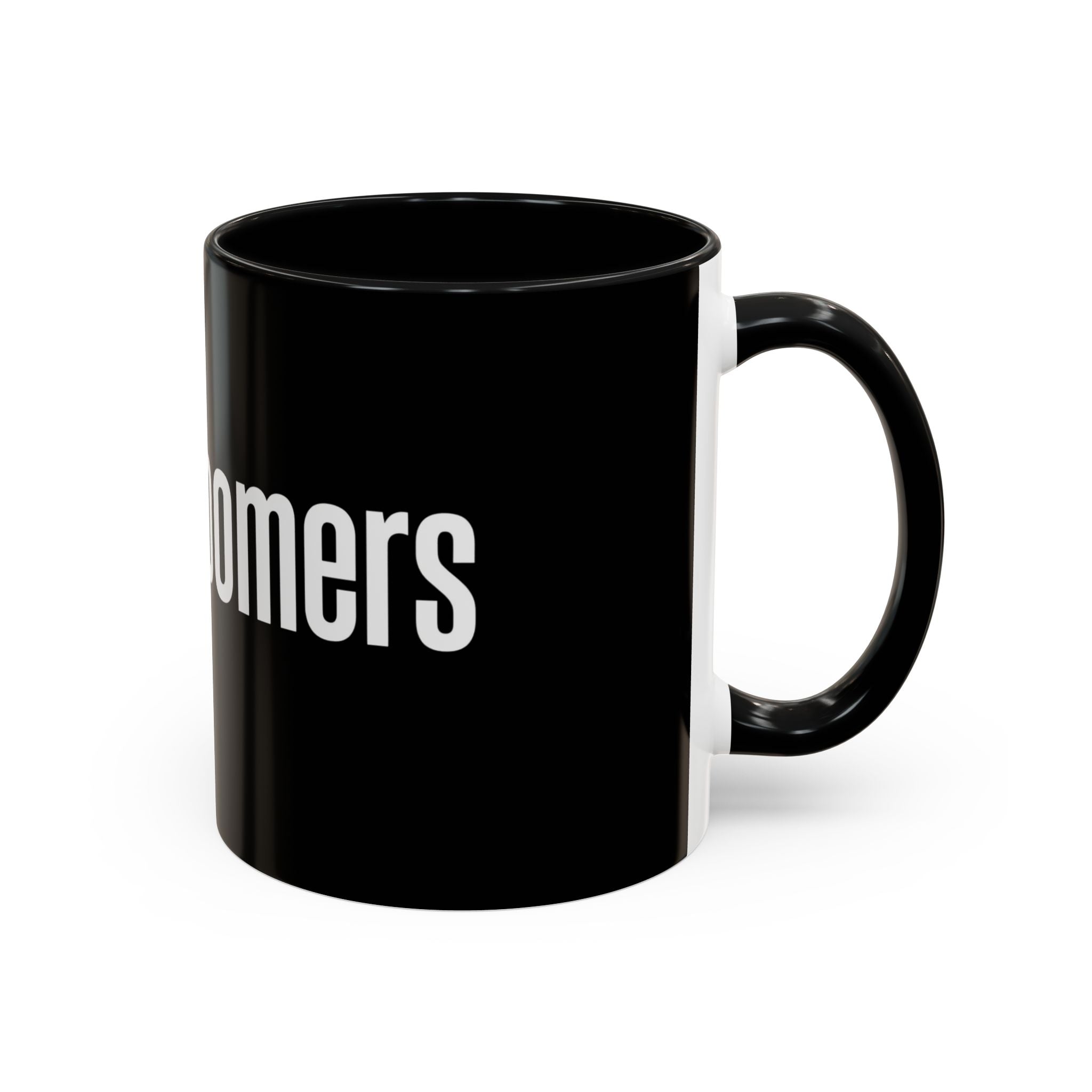 PICKLEBOOMERS™ Coffee Mug w/Black Inside — 11/15oz Accent Mug