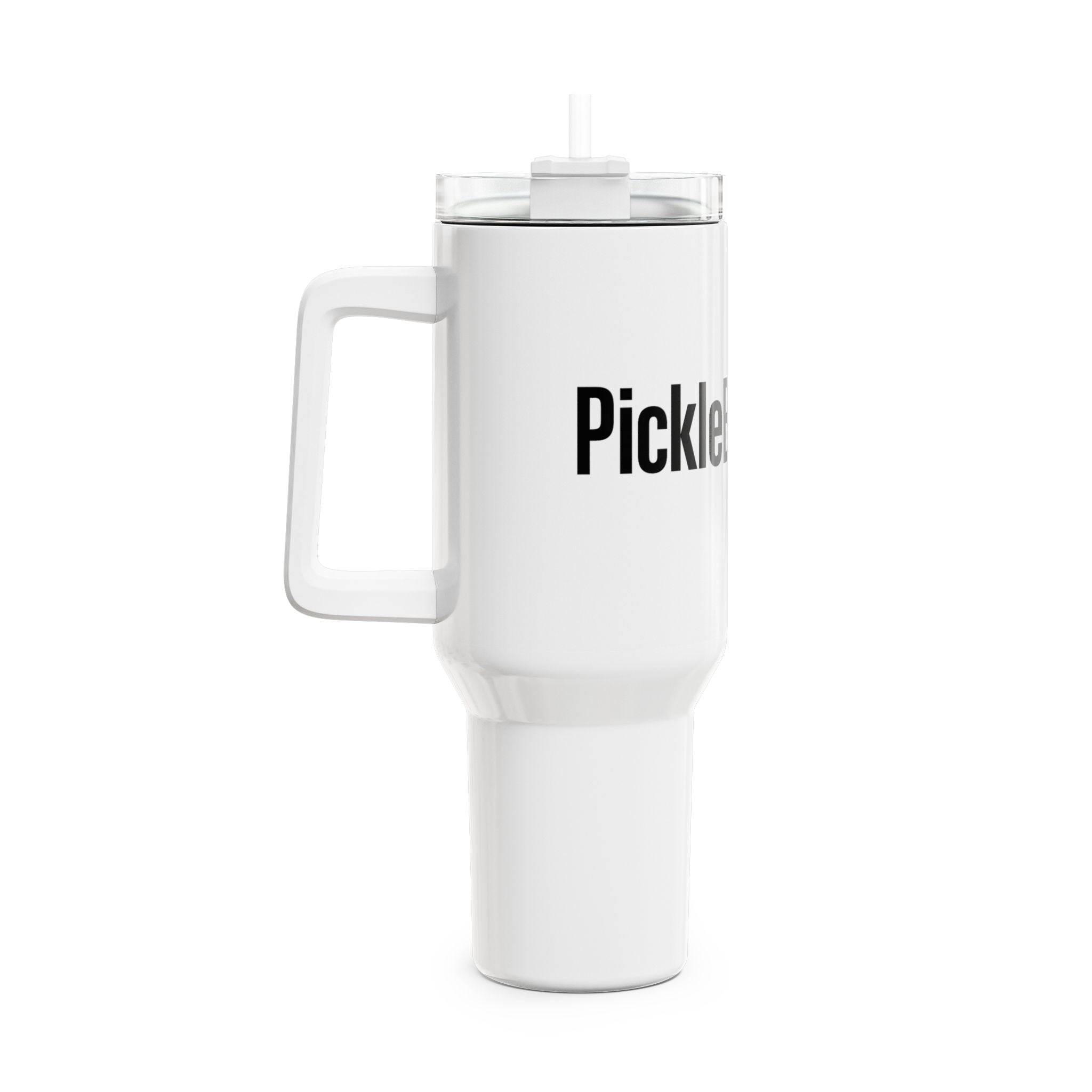 PICKLEBOOMERS - White - 40oz Travel Tumbler
