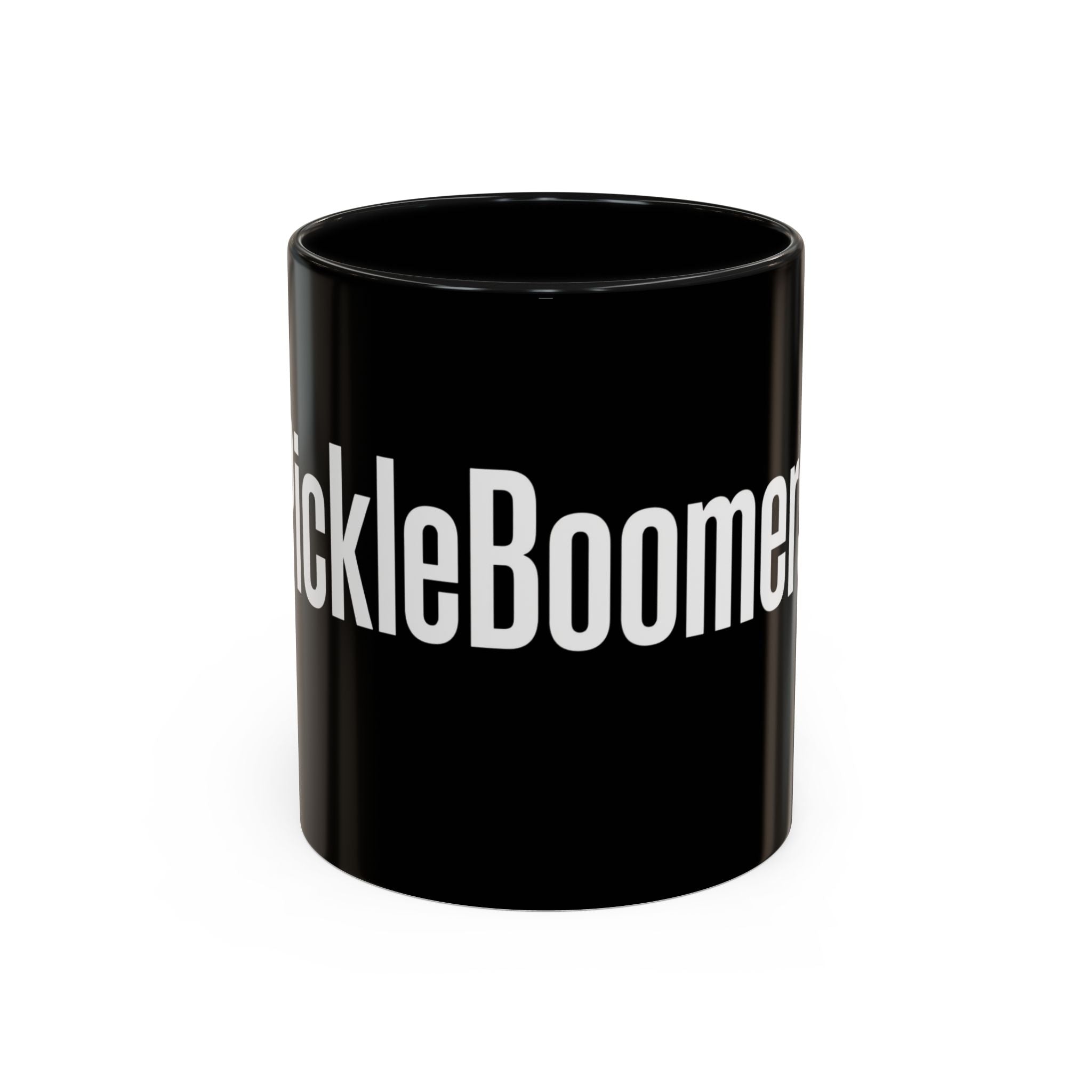 PICKLEBOOMERS™ Coffee Mug w/Black Inside — 11/15oz Accent Mug