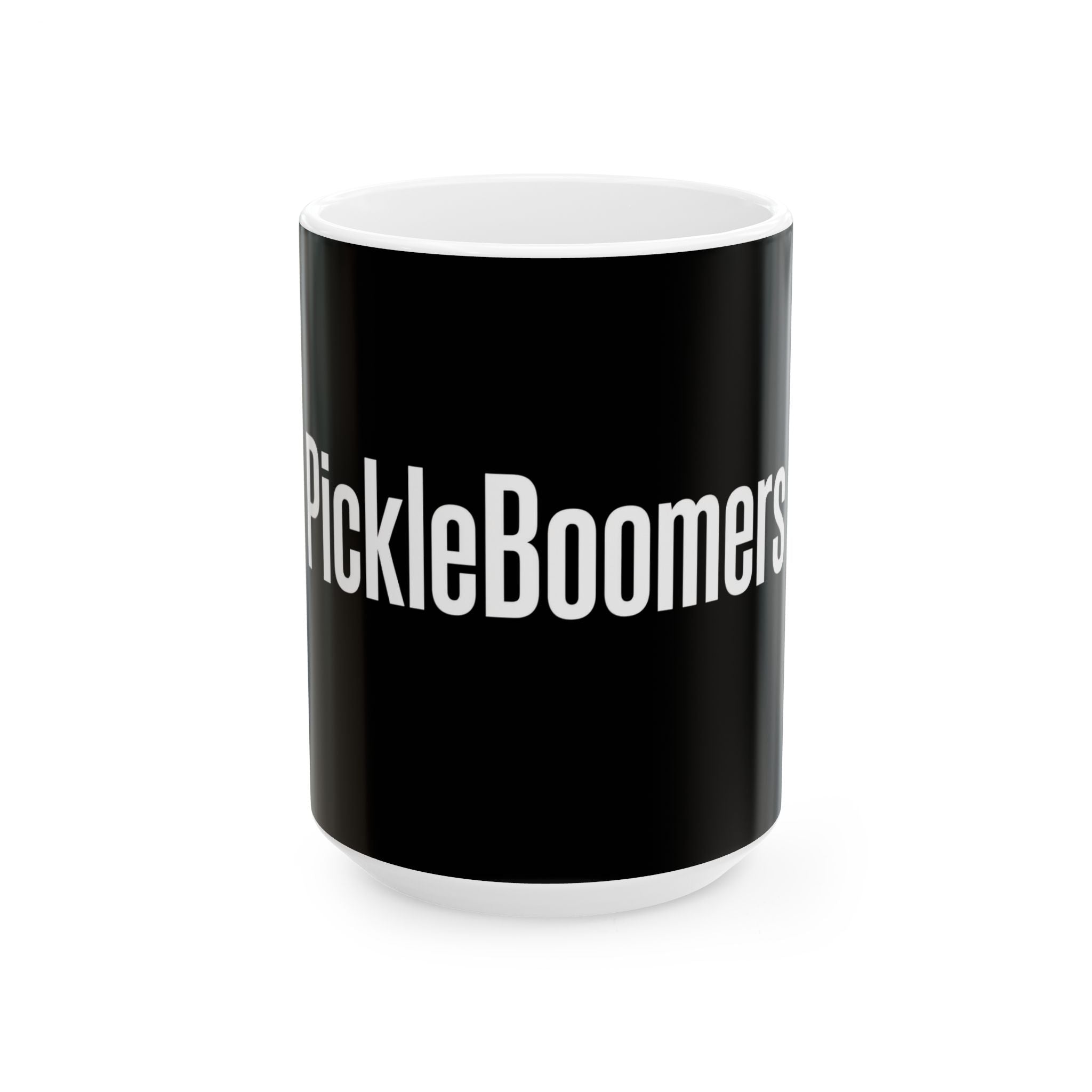 PICKLEBOOMERS Coffee Mug w/White Inside — (11oz & 15oz)