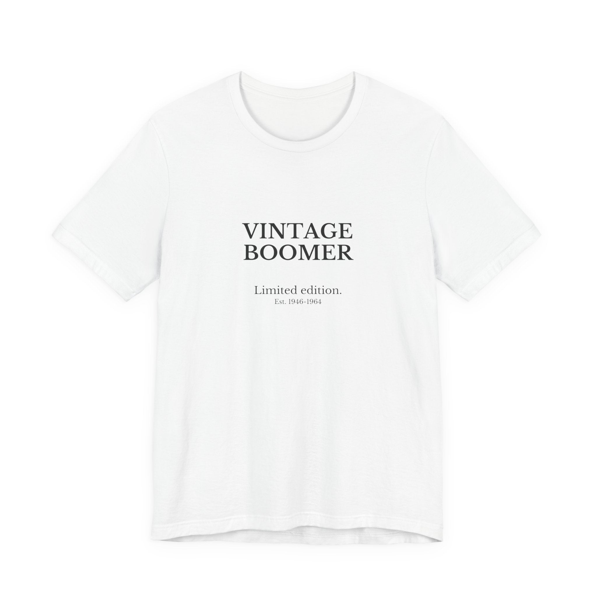 VINTAGE BOOMER TEE — “Limited Edition (Est. 1946–1964)”