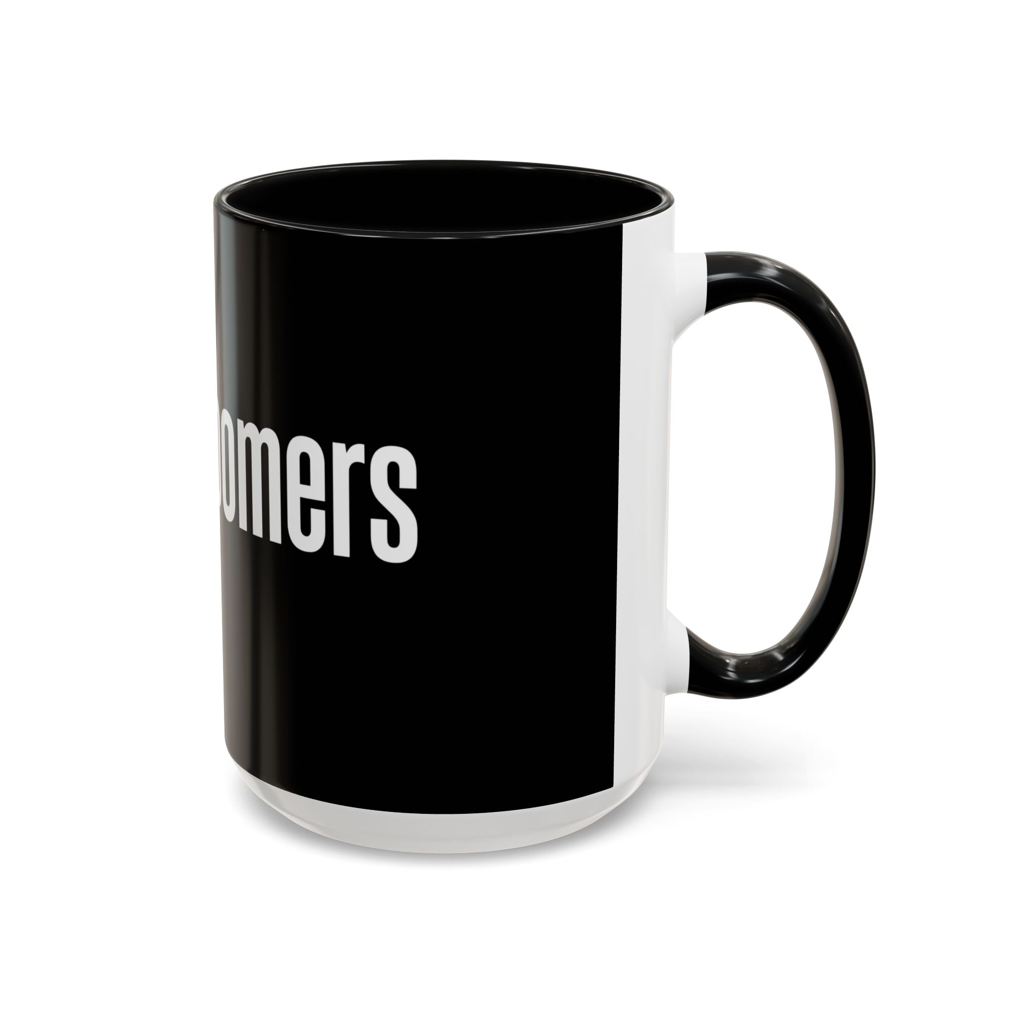 VINTAGE BOOMER - Coffee Mug w/Black Inside — 11/15oz Accent Mug