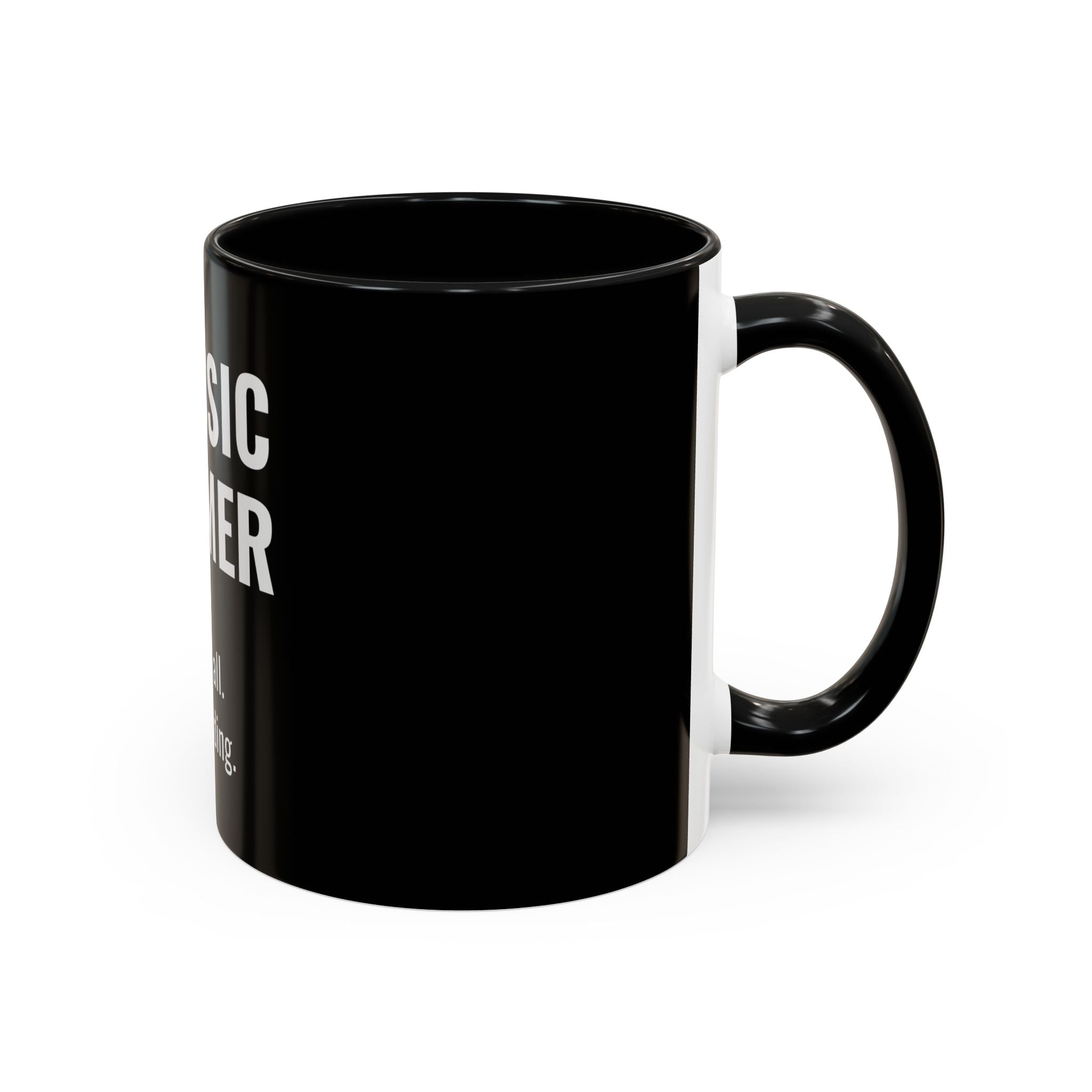CLASSIC BOOMER - Coffee Mug w/Black Inside — 11/15oz Accent Mug